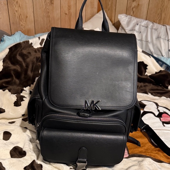 Michael Kors Other - Michael Kors Black Men's Backpack with MK Logo